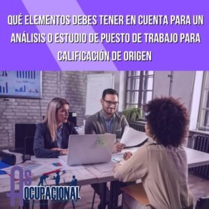 Elementos a tener en cuenta para un análisis de puestos de trabajo